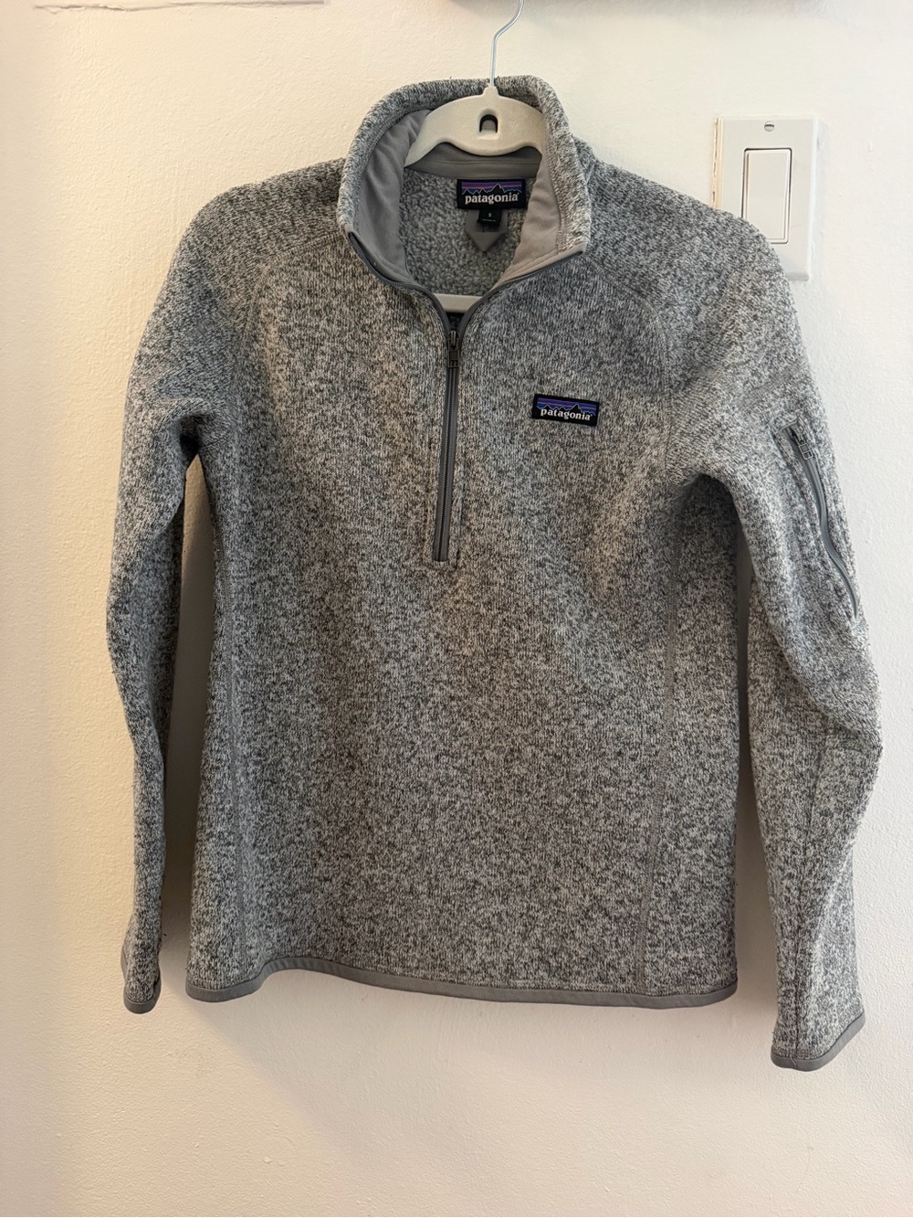 Patagonia Women’s Gray Half-Zip Fleece Pullover